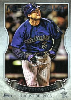 2016 Topps - MLB Debut Silver (Series 1) #MLBD-36 Troy Tulowitzki Front