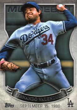 2016 Topps - MLB Debut Silver (Series 1) #MLBD-38 Fernando Valenzuela Front