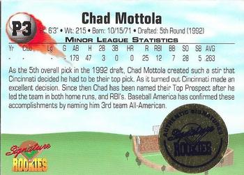 1994 Signature Rookies - Bonus Draft Picks Signatures #P3 Chad Mottola Back