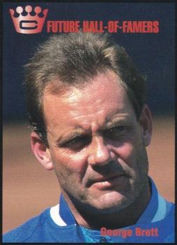 1993 Cartwrights Future Hall-of-Famers #2 George Brett Front