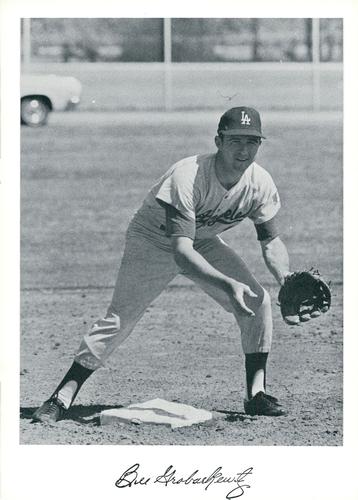 1972 Danny Goodman Los Angeles Dodgers Set C #NNO Bill Grabarkewitz Front