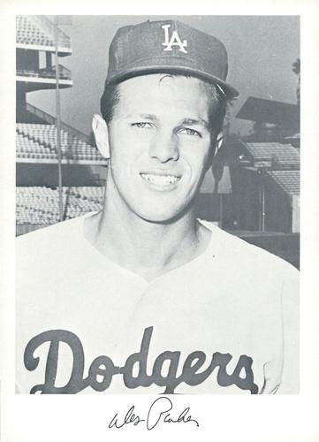 1972 Danny Goodman Los Angeles Dodgers Set C #NNO Wes Parker Front