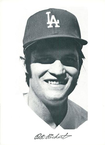1972 Danny Goodman Los Angeles Dodgers Set C #NNO Pete Richert Front