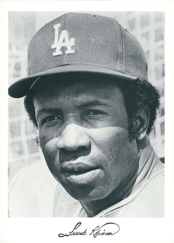 1972 Danny Goodman Los Angeles Dodgers Set C #NNO Frank Robinson Front