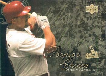 2000 Upper Deck - People's Choice #PC1 Mark McGwire  Front