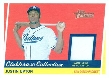 2016 Topps Heritage - Clubhouse Collection Relics #CCR-JU Justin Upton Front