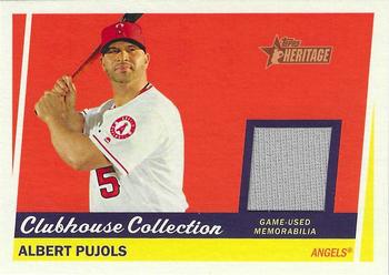 2016 Topps Heritage - Clubhouse Collection Relics #CCR-AP Albert Pujols Front