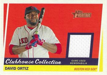 2016 Topps Heritage - Clubhouse Collection Relics #CCR-DO David Ortiz Front