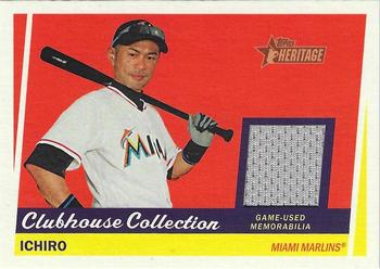 2016 Topps Heritage - Clubhouse Collection Relics #CCR-I Ichiro Front
