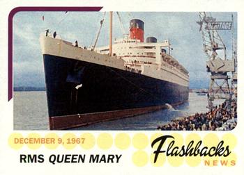 2016 Topps Heritage - News Flashbacks #NF-RM RMS Queen Mary Front