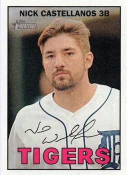 2016 Topps Heritage - Red Backs #101 Nick Castellanos Front