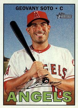 2016 Topps Heritage - Red Backs #661 Geovany Soto Front