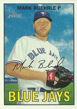 2016 Topps Heritage - Gum Stain #94 Mark Buehrle Front