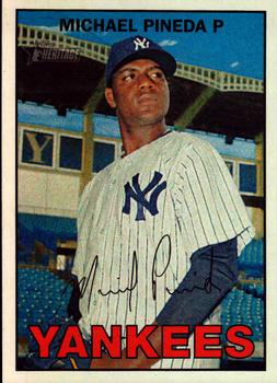 2016 Topps Heritage - Gum Stain #413 Michael Pineda Front