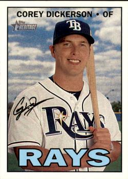 2016 Topps Heritage - Gum Stain #510 Corey Dickerson Front