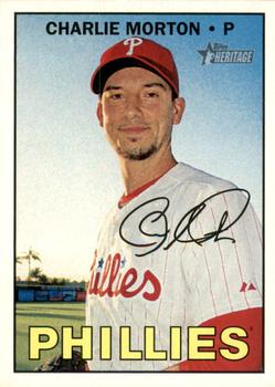 2016 Topps Heritage - Gum Stain #548 Charlie Morton Front