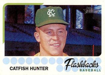 2016 Topps Heritage - Baseball Flashbacks #BF-CH Catfish Hunter Front