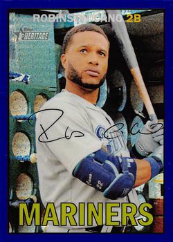 2016 Topps Heritage - Chrome Purple Refractor #THC-432 Robinson Cano Front