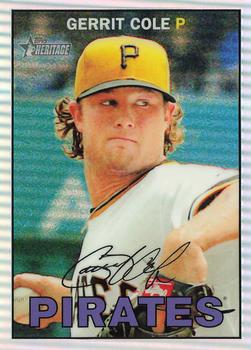 2016 Topps Heritage - Chrome Refractor #THC-425 Gerrit Cole Front