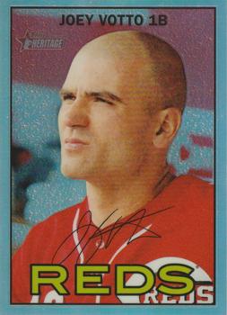2016 Topps Heritage - Chrome Refractor #THC-474 Joey Votto Front