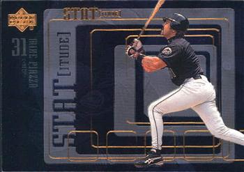2000 Upper Deck - Statitude #S17 Mike Piazza Front