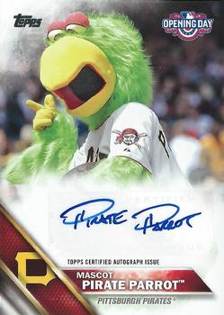  2018 Topps Opening Day Mascots #M-19 Pirate Parrot Pittsburgh  Pirates : Collectibles & Fine Art