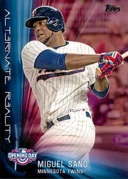 2016 Topps Opening Day - Alternate Reality #AR-10 Miguel Sano Front