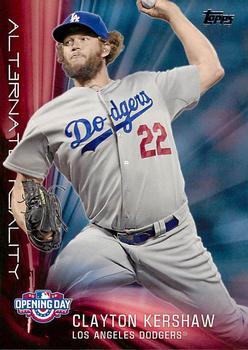 2016 Topps Opening Day - Alternate Reality #AR-12 Clayton Kershaw Front