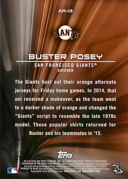 2016 Topps Opening Day - Alternate Reality #AR-13 Buster Posey Back