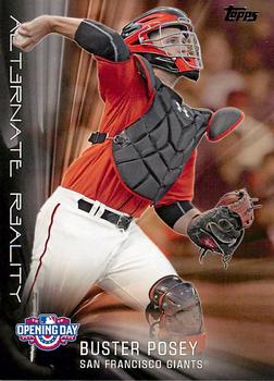 2016 Topps Opening Day - Alternate Reality #AR-13 Buster Posey Front