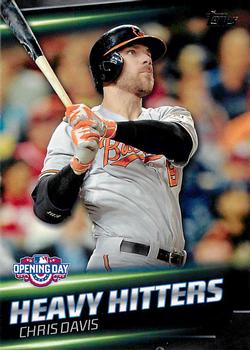 2016 Topps Opening Day - Heavy Hitters #HH-6 Chris Davis Front
