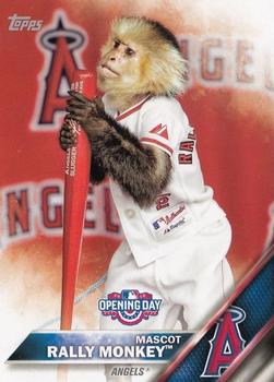 2016 Topps Opening Day - Mascots #M-3 Rally Monkey Front