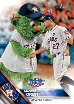 2016 Topps Opening Day - Mascots #M-7 Orbit Front