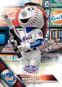 2016 Topps Opening Day - Mascots #M-9 Mrs. Met Front