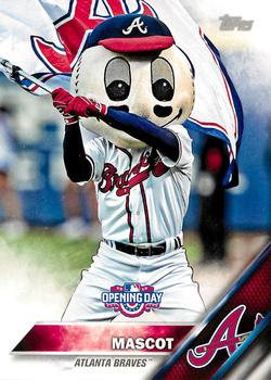 2016 Topps Opening Day - Mascots #M-11 Homer the Brave Front