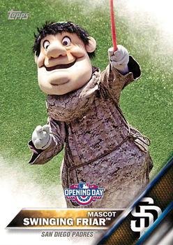 2016 Topps Opening Day - Mascots #M-18 Swinging Friar Front