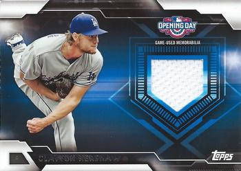 2016 Topps Opening Day - Opening Day Relics #ODR-CK Clayton Kershaw Front