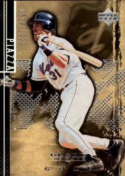 2000 Upper Deck Black Diamond Rookie Edition - Gold #71 Mike Piazza  Front