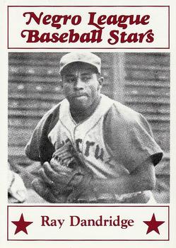 1986 Fritsch Negro League Baseball Stars #7 Ray Dandridge Front