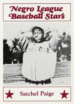 1986 Fritsch Negro League Baseball Stars #21 Satchel Paige Front