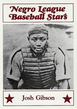 1986 Fritsch Negro League Baseball Stars #23 Josh Gibson Front