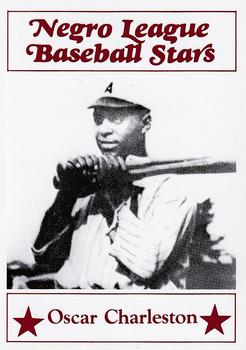 1986 Fritsch Negro League Baseball Stars #24 Oscar Charleston Front