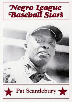 1986 Fritsch Negro League Baseball Stars #35 Pat Scantlebury Front
