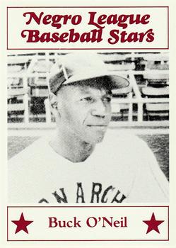 1986 Fritsch Negro League Baseball Stars #45 Buck O'Neil Front