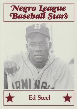1986 Fritsch Negro League Baseball Stars #48 Ed Steel Front
