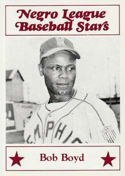 1986 Fritsch Negro League Baseball Stars #49 Bob Boyd Front
