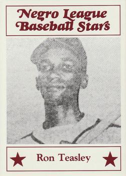 1986 Fritsch Negro League Baseball Stars #55 Ron Teasley Front