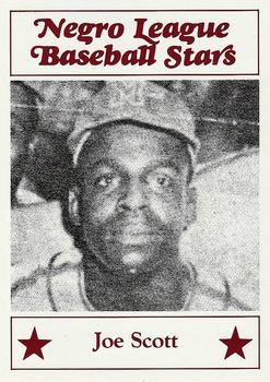 1986 Fritsch Negro League Baseball Stars #58 Joe Scott Front