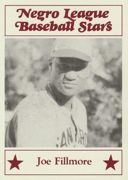 1986 Fritsch Negro League Baseball Stars #59 Joe Fillmore Front