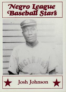 1986 Fritsch Negro League Baseball Stars #63 Josh Johnson Front